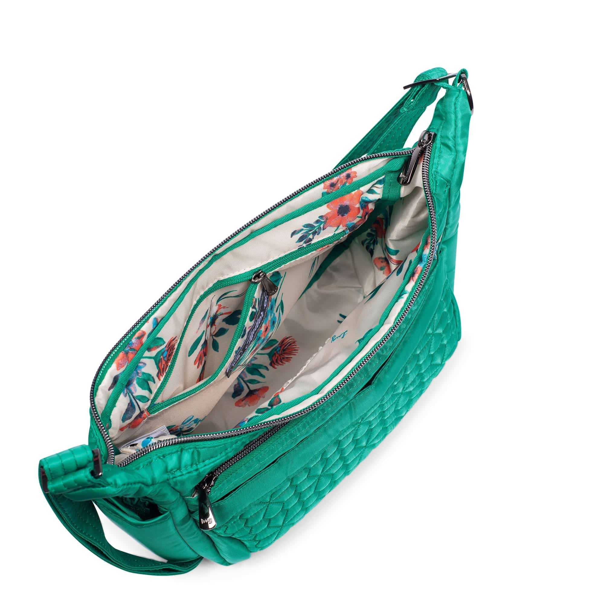 Flutter SE Crossbody Bag - KELLY GREEN - FlutterSE_KellyGreen_05